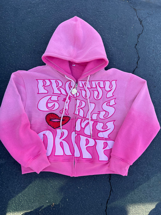 “Bubblegum Dream” PGS Heart My Dripp Zipup